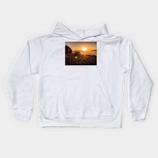 Camping Images Kids Hoodie